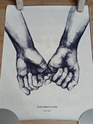 Obraz na płótnie Dłonie  50x70 cm. Druk komputerowy 