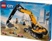 Nowe LEGO City Żółta koparka 60420