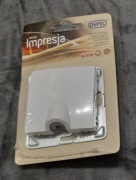 Przyłącze kablowe OSPEL IMPRESJA białe GPPK-1Y/m/00