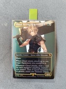 Cloud, Ex-Soldier [Borderless Foil] #202 || MTG Final Fantasy
