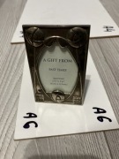 ramka do zdjęć posrebrzana„rennie mackintosh rose”