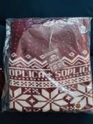 Zestaw zimowy Soplica sweter L plus czapka. Nowe