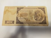 Banknot 500zl z 1948r seria AY 