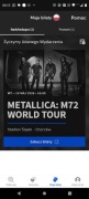 Bilety Metallica 