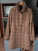 Damski  płaszcz w kratę River Woods S 