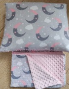 Podusia i kocyk dla dziewczynki 