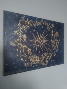 Malarstwo symboliczne "Niebo naszych przodków" Agnieszki Orleańskiej