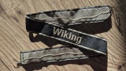 WW2 ORIGINAL GERMAN OFICER WIKING  SS CUFF TITLE BEVO 