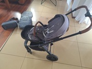 wózek dzieciecy Muuvo QUICK + akcesoria kolor grafitowy OKAZJA