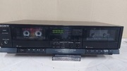 magnetofon SONY STEREO CASSETTE DECK TC-W300 SPRAWNY