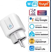 Inteligentne gniazdko WiFi Tuya ,Smart home ,Google Home, Amazon Alexa