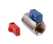 Zawór kulowy Mini GW 3/8" z pokrętłem FERRO