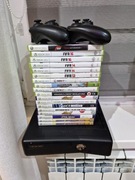 Xbox 360 250GB/18Gier/2Pady/Kinekt 