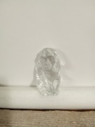 Bohemia figurka małpa szkło
