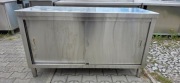Stół Gastro Z Drzwiami - Szafka - 150/60/85 cm - M.1846 N