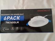 Zestaw lamp LED 6 sztuk 4000 K