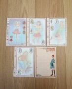 Zestaw karteczek My Scene Barbie lata 90 lata 2000