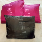 3 sztuki: śpiwór kempingowy turystyczny Quechua Arpenaz 20° basic