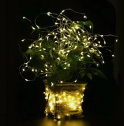 10 m LED Micro – USB, 100 LED – Ciepła Biel