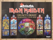 IRON MAIDEN - Wielki plakat XXL z 2018 r. - Format 75 x 55 cm - NOWY!