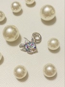 Charms Diamentowa rybka S925