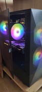 Nowy Komputer Ryzen 5 4500 ram 16gb dysk m2 512gb  2tb HDD rx580 8gb rgb