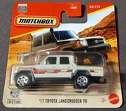 MATCHBOX  .  TOYOTA  LAND CRUISER  78  .    autko resorówka