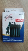 Ładowarka do akumulatorów 18650 Extra EX-2443 – 4 kanały – Nowa