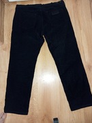 Wrangler Greensboro  Black jeansy męskie proste  sztruksowe rozmiar 38/30