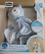 Chicco Maxi Doudou, duża, pluszowa przytulanka z muzyką dla niemowląt.