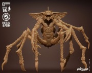 Gremlin Spider Pająk Figurka 15cm Ręcznie Malowane 1/6 Święta Prezent