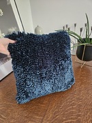 Poduszka ozdobna 42x42cm zielono niebieska szmaragdowa