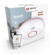 Inteligentna Czujka Dymu Smart Home Alpina