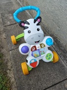 Interaktywny chodzik pchacz zeberka Fisher-Price 