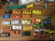 Zestaw starych samochodzików różnych resoraków