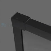 Radaway Idea Black KDJ profil poszerzający czarny P01-ID-001-54 prysznic