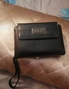 Portfel damski czarny, pojemny