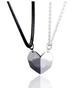 Naszyjniki połówki serca dla par,przyjaciół,on i ona !! gratis pudełko !