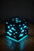 Lampka nocna w stylu Minecraft