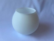 Klosz lampa żyrandol PRL lata 60 70 80 vintage kula ścięta