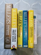 Miller's zestaw książek o antykach, ilustracje i ceny.  