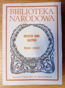 Krzysztof Kamil Baczyński Wybór poezji BN I 265 Biblioteka Narodowa
