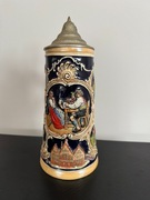 Antyczny Zabytkowy 23cm NIEMIECKI KUFEL Hamburg Berlin i inne miasta