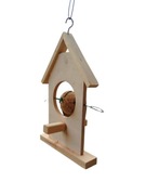 Karmnik dla ptaków na jabłko lub kulę