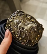 Pasek gotycki koń koński klamra alternative 