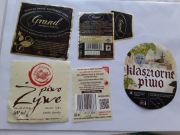 Etykiety piwne browar piwo