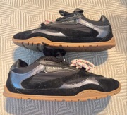 Pinko Yulia 01 38 sneakersy buty sportowe zamszowe viralowe trampki czarne