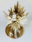 Bukiet Ślub BOHO kwiaty suszone butonierka zestaw