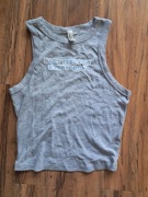 nowa bawełniany crop top bella canvas rozmiar M długość 47 cm 