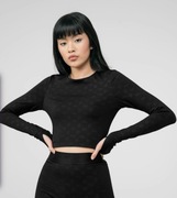Longsleeve crop top damski 4F x AL r.M
